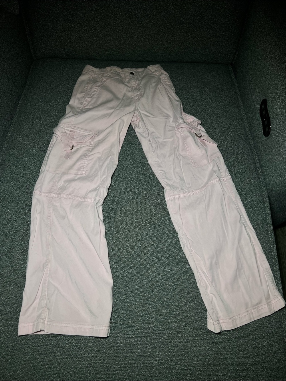American Eagle Outfitters Light Pink Men’s Cargo Pants - Utility Style